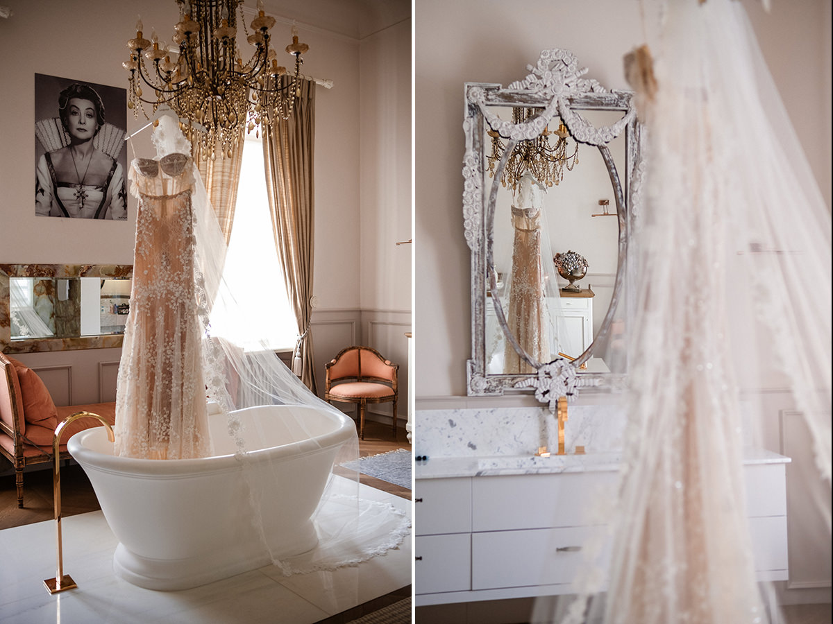 zdjęcia ślubne fotografia ślubna elegancki klasyczny glamour ślub Pałac Mała Wieś 5czwartych Agnieszka Rusinowska