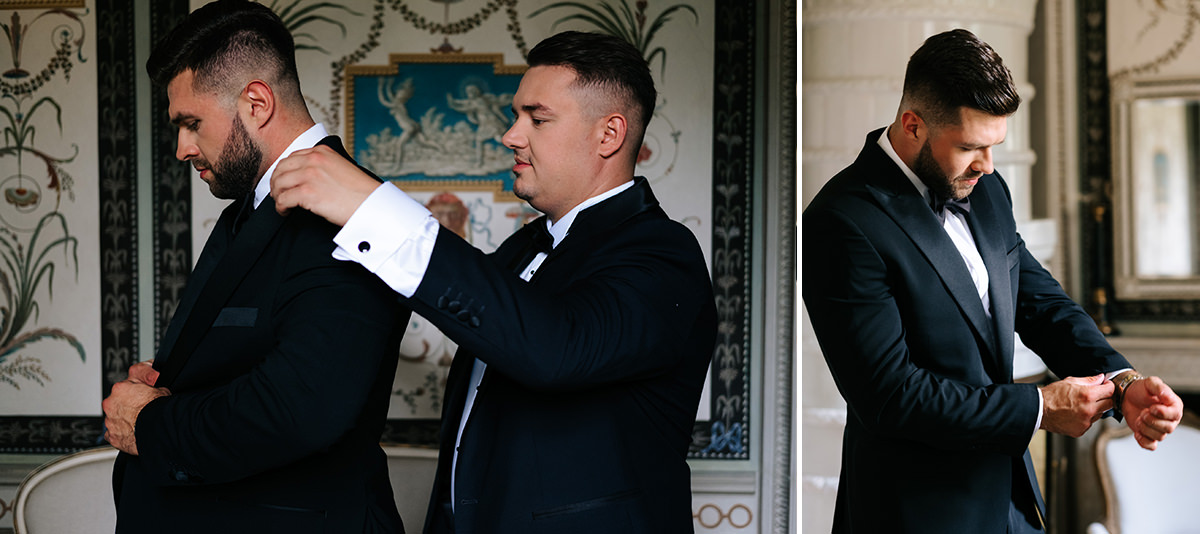 zdjęcia ślubne fotografia ślubna elegancki klasyczny glamour ślub Pałac Mała Wieś 5czwartych Agnieszka Rusinowska