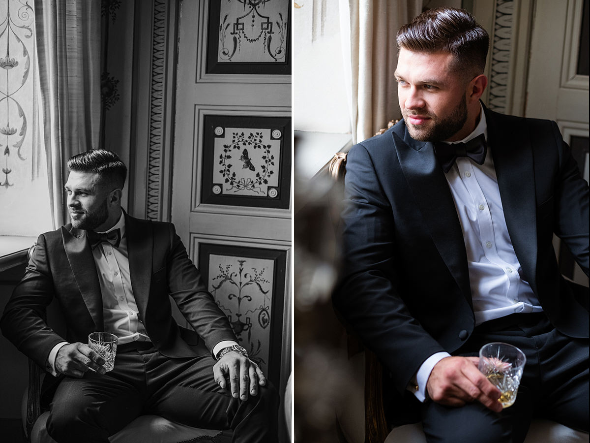 zdjęcia ślubne fotografia ślubna elegancki klasyczny glamour ślub Pałac Mała Wieś 5czwartych Agnieszka Rusinowska