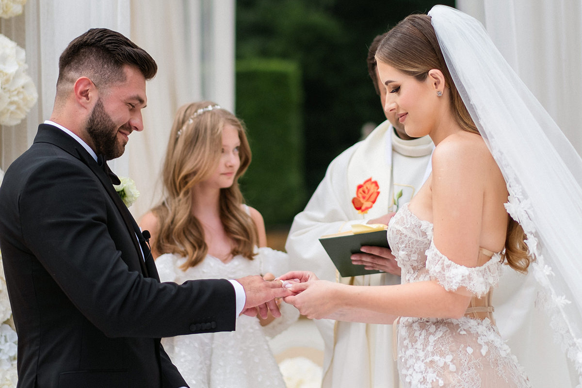 zdjęcia ślubne fotografia ślubna elegancki klasyczny glamour ślub Pałac Mała Wieś 5czwartych Agnieszka Rusinowska