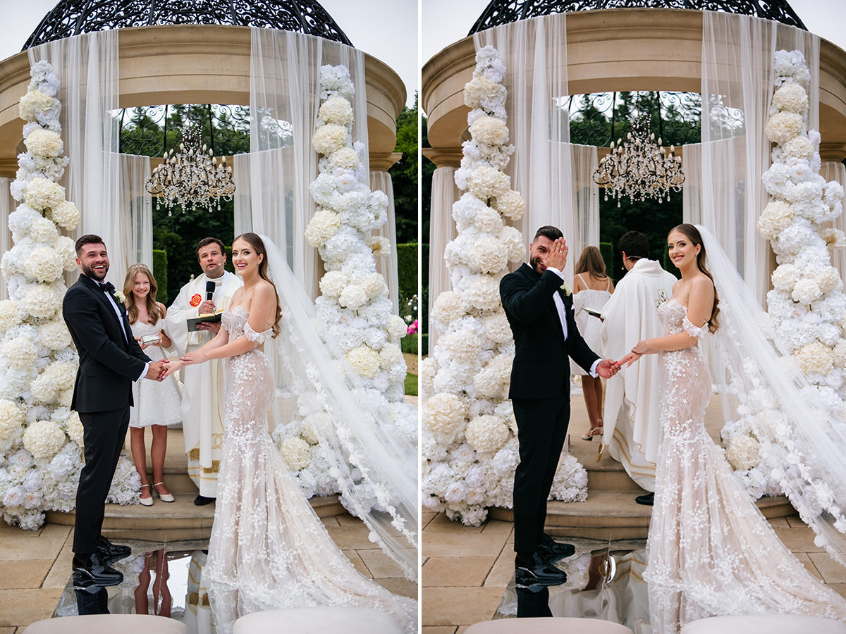 zdjęcia ślubne fotografia ślubna elegancki klasyczny glamour ślub Pałac Mała Wieś 5czwartych Agnieszka Rusinowska