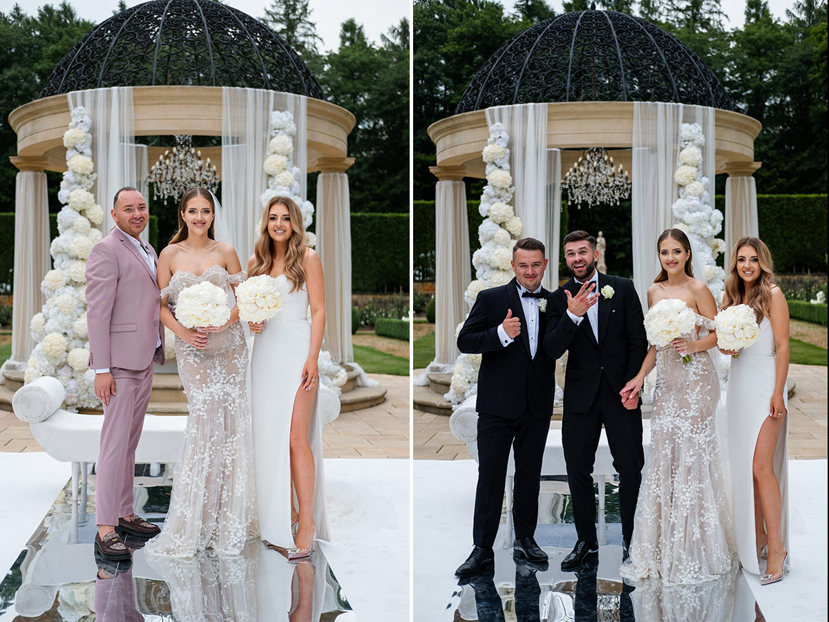 zdjęcia ślubne fotografia ślubna elegancki klasyczny glamour ślub Pałac Mała Wieś 5czwartych Agnieszka Rusinowska