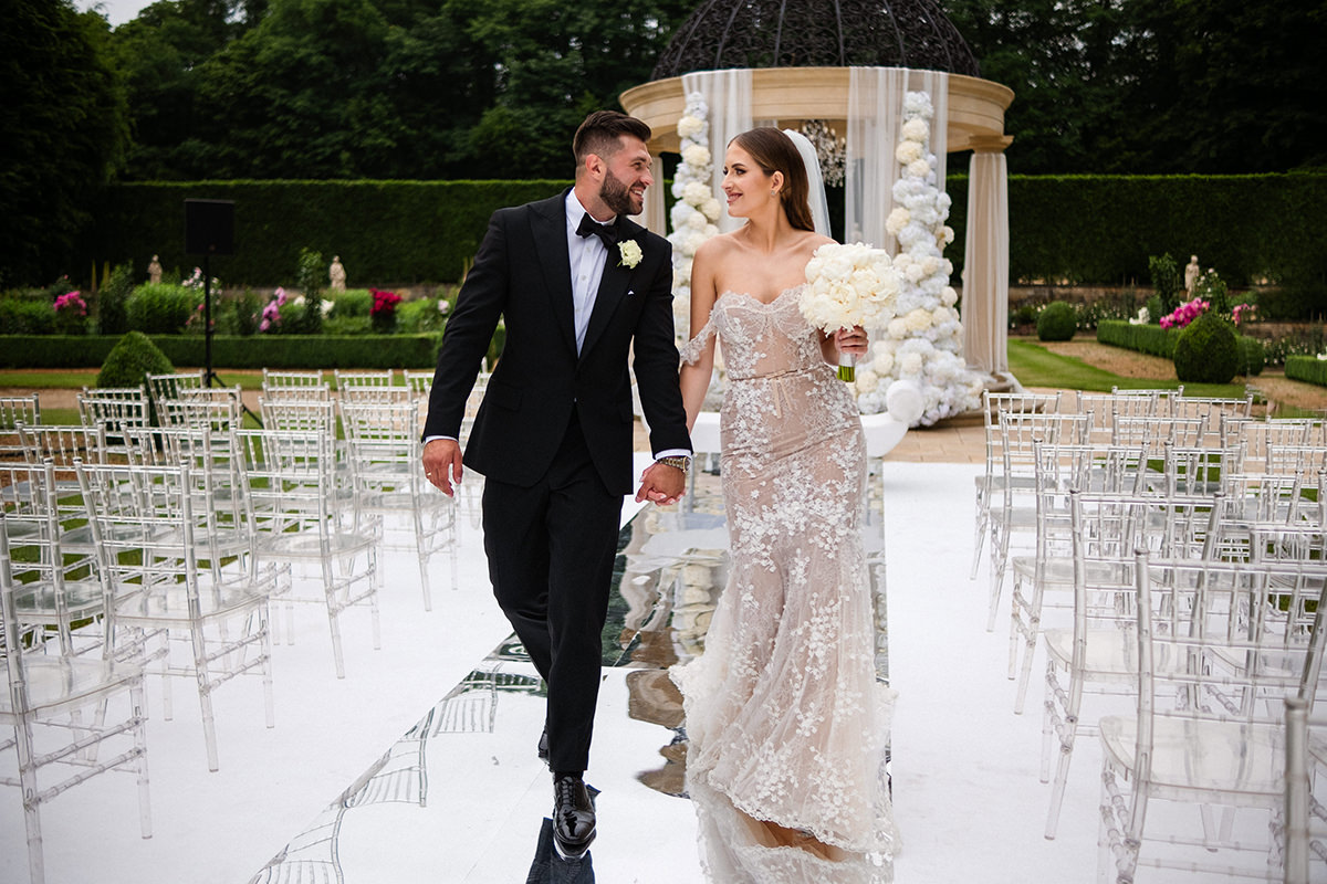 zdjęcia ślubne fotografia ślubna elegancki klasyczny glamour ślub Pałac Mała Wieś 5czwartych Agnieszka Rusinowska
