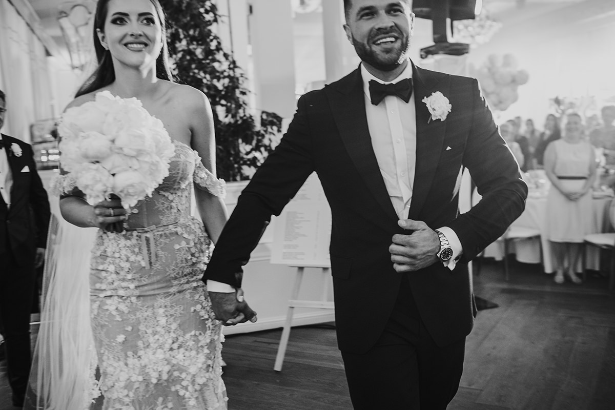 zdjęcia ślubne fotografia ślubna elegancki klasyczny glamour ślub Pałac Mała Wieś 5czwartych Agnieszka Rusinowska