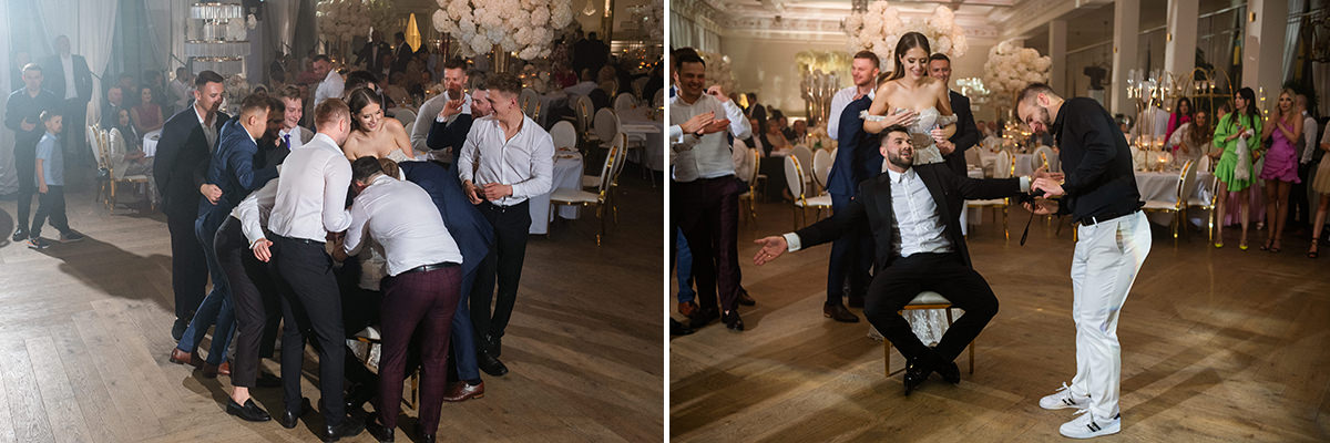 zdjęcia ślubne fotografia ślubna elegancki klasyczny glamour ślub Pałac Mała Wieś 5czwartych Agnieszka Rusinowska