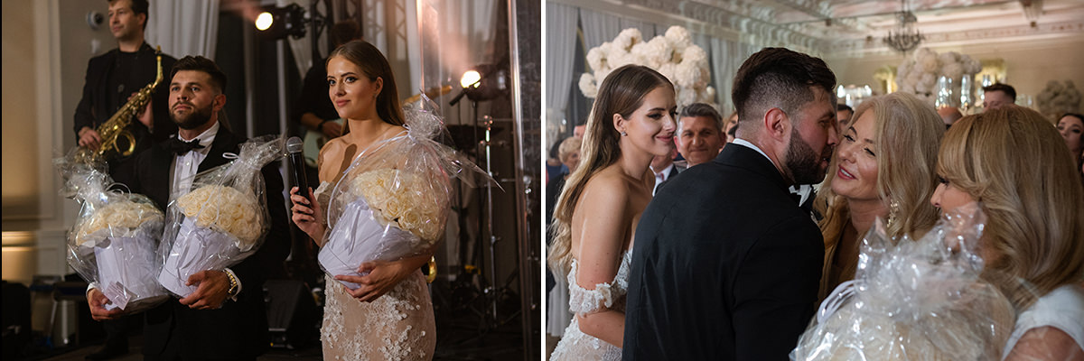 zdjęcia ślubne fotografia ślubna elegancki klasyczny glamour ślub Pałac Mała Wieś 5czwartych Agnieszka Rusinowska